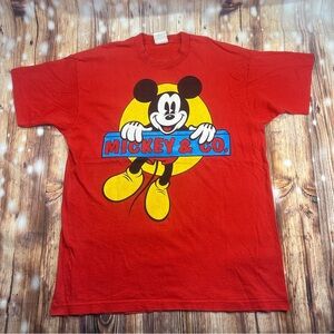 Vintage Disney & Co Mickey Mouse Single Stitch  T-shirt